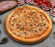 Пицца Куриная с грибами