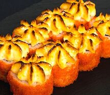 Запеченный Яки-лосось