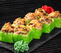 Запечённый сырный ролл с угрем