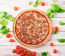 Пицца Ветчина и грибы