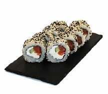 Ролл Аляска в кунжуте