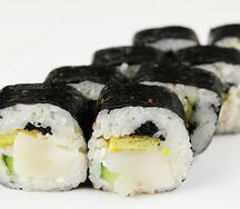 Ролл футомаки с гребешками