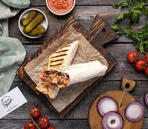 Шаурма с курицей по нашему рецепту