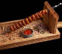 Люля-кебаб из оленины