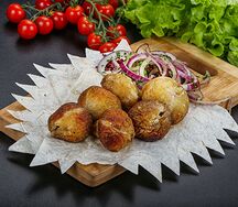 Грибы на углях