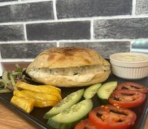 Пита с картошкой по-деревенски