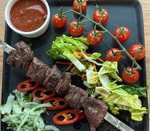 Шашлык с говядиной