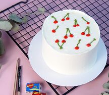 Бенто-торт Вишенки