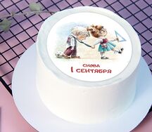 Бенто-торт Снова 1 сентября