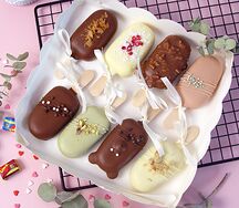 Набор ассорти Эскимо-чизкейков и картошки