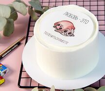 Бенто-торт Влюбленные тюлени