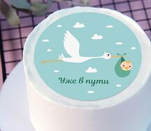 Бенто-торт Аист в пути