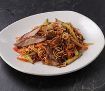 Лапша с уткой