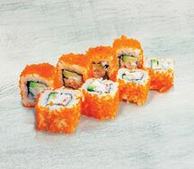 Ролл Калифорния с крабом