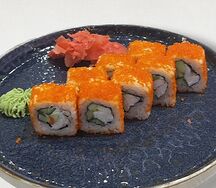 Калифорния с креветкой Акция