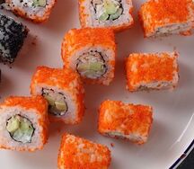 Ролл Калифорния с креветкой