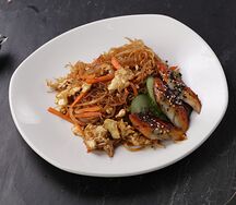 Лапша с угрем