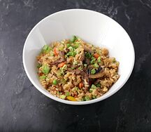 Рис с говядиной