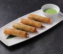 Спринг-роллы с креветкой