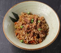 Рис с курицей и овощами