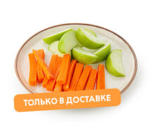 Брусочки яблоко-морковь