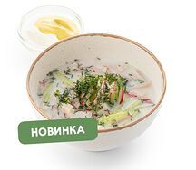 Окрошка на кефире