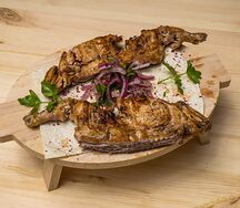 Цыпленок на мангале