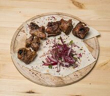 Шашлык из свиных ребер