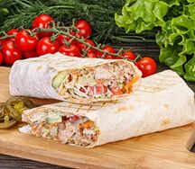 Шаурма с курицей классическая Острая