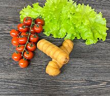 Жареная сосиска в тесте