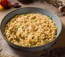 Ризотто с белыми грибами