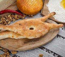 Лепешка, приготовленная в тандыре
