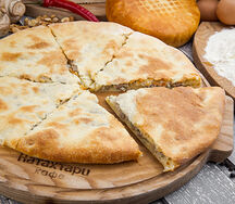 Кубдари хачапури с мясом