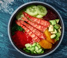 Поке с креветкой