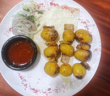 Картошка с курдюком