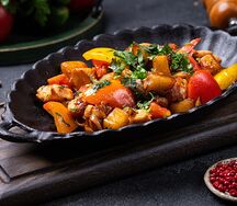 Кавурма из курицы