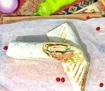 Шаурма с куриным люля