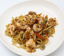 Удон с морепродуктами
