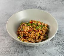 Тяхан с курицей