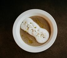 Суп-пюре из различных грибов