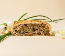 Пирог с капустой и яйцом