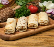 Блинчики с мясом