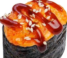 Запеченные суши с тунцом