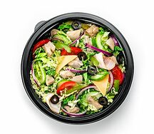 Салат Курица и бекон мелт