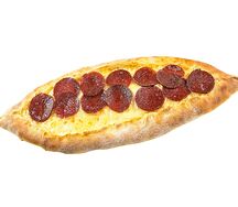 Пиде с сыром и салями - Халяль