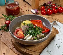 Шурпа с говядиной