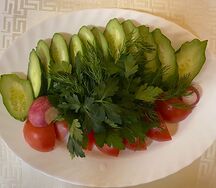 Свежие овощи