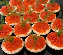 Тарталетки с икрой