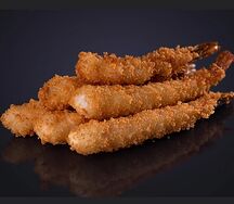 Креветки темпура