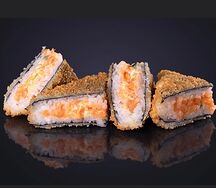 Сэндвич темпура с лососем